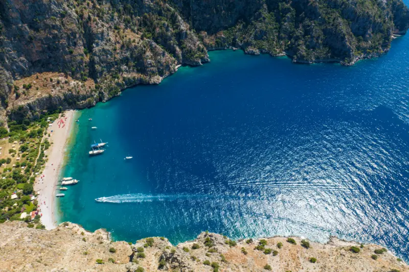 butterfly valley turkish kelebekler vadisi in oludeniz