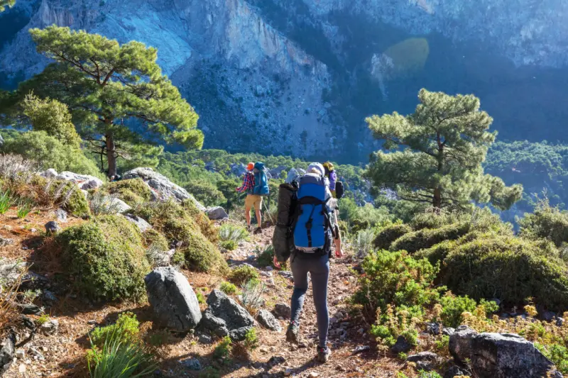 Lycian Way trail sign